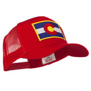 Colorado Western State Embroidered Patched Mesh Back Cap