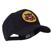 Army Circular Shape Embroidered Military Patch Cap