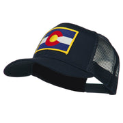 Colorado Western State Embroidered Patched Mesh Back Cap