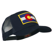 Colorado Western State Embroidered Patched Mesh Back Cap