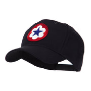 Army Circular Shape Embroidered Military Patch Cap