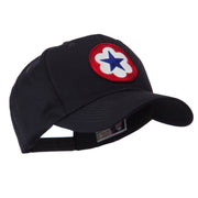 Army Circular Shape Embroidered Military Patch Cap