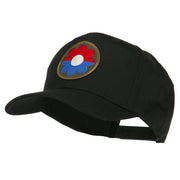 Army Circular Shape Embroidered Military Patch Cap