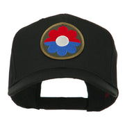 Army Circular Shape Embroidered Military Patch Cap