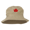 Canada Maple Leaf Embroidered Bucket Hat