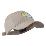 Halloween Cloud and Moon Embroidered Cap