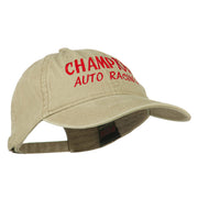 Champion Auto Racing Embroidered Washed Cap