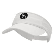 Carabiner Climber Embroidered Pro Style Cotton Twill Washed Visor