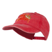 Cinco De Mayo Embroidered Washed Cap