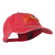 Cinco De Mayo Embroidered Washed Cap