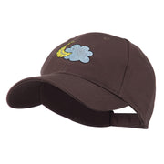 Halloween Cloud and Moon Embroidered Cap