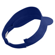 Golden Dog Back View Embroidered Brushed Cotton Sun visor - Royal OSFM