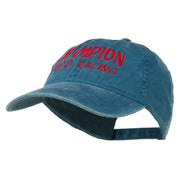 Champion Auto Racing Embroidered Washed Cap