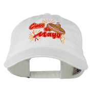 Cinco De Mayo Embroidered Washed Cap