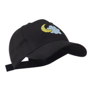 Halloween Cloud and Moon Embroidered Cap