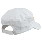 Captain Embroidered Enzyme Army Cap