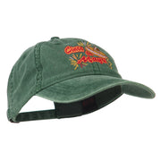 Cinco De Mayo Embroidered Washed Cap