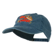 Cinco De Mayo Embroidered Washed Cap