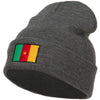 Cameroon Flag Embroidered Beanie