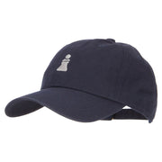 Chess Pawn Embroidered Unstructured Cap