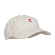 Mini 100 Percent Embroidered Low Cap