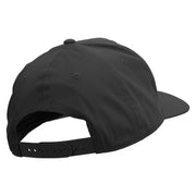 Lineal Dog and Cat Embroidered Solid Cotton Twill Prostyle Cap - Black OSFM