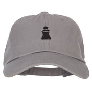 Chess Pawn Embroidered Unstructured Cap