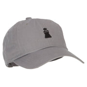 Chess Pawn Embroidered Unstructured Cap