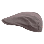 I'm On Fire Embroidered Men's Linen Ivy Cap - Charcoal S-M