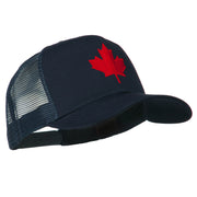 Canada's Maple Leaf Embroidered Mesh Back Cap