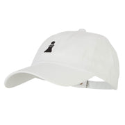 Chess Pawn Embroidered Unstructured Cap