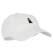 Chess Pawn Embroidered Unstructured Cap