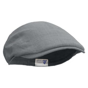 I'm On Fire Embroidered Men's Linen Ivy Cap - Slate S-M