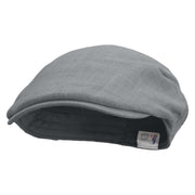 I'm On Fire Embroidered Men's Linen Ivy Cap - Slate S-M