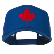 Canada's Maple Leaf Embroidered Mesh Back Cap