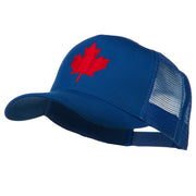 Canada's Maple Leaf Embroidered Mesh Back Cap