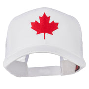 Canada's Maple Leaf Embroidered Mesh Back Cap