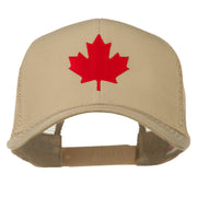 Canada's Maple Leaf Embroidered Mesh Back Cap