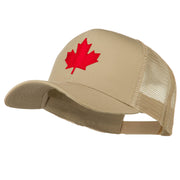 Canada's Maple Leaf Embroidered Mesh Back Cap