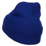 US Coast Guard Veteran Embroidered Long Beanie