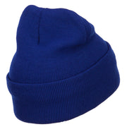 US Coast Guard Veteran Embroidered Long Beanie