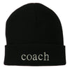 Coach Embroidered Long Beanie