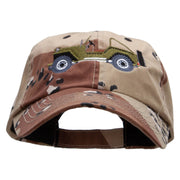 Singers Fun Embroidered Enzyme Washed Camo Cap - Desert OSFM