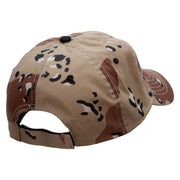 Singers Fun Embroidered Enzyme Washed Camo Cap - Desert OSFM