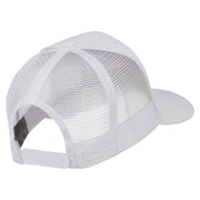 Captain Oak Leaf Military Patched Mesh Back Cap