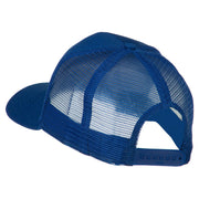 Captain Oak Leaf Military Patched Mesh Back Cap