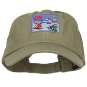 USA State Colorado Patched Low Profile Cap