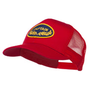 Captain Oak Leaf Military Patched Mesh Back Cap