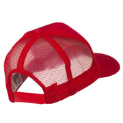 Captain Oak Leaf Military Patched Mesh Back Cap