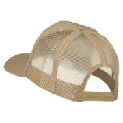 Captain Oak Leaf Military Patched Mesh Back Cap